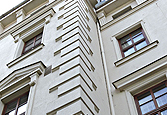 Oprava omítek – sklad, budova č. 4, Štefánikova 53, Brno